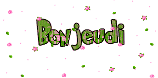 Gif animé Bon jeudi étoiles